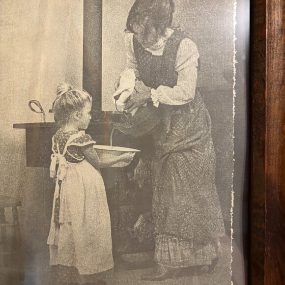 Framed Antique Photo - Picture 2 of 4